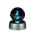 Lampka LED pokeball 3D dekoracja POKEMON anime MEWTWO