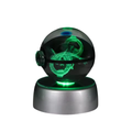 Lampka LED pokeball 3D dekoracja POKEMON anime RAYQUAZA