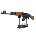 Klocki replika broni model szturmowy AK-47 Karabin Maszynowy 125 szt.