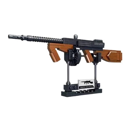 Klocki replika broni model wyborowy THOMPSON Karabin maszynowy 125 szt.