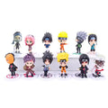 Naruto Figurki Sasuke Gaara 8cm 6szt