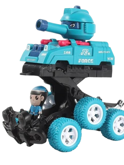 Zabawka dla dzieci pojazd wojskowy CZOŁG buggy + FIGURKA