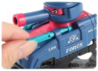 Zabawka dla dzieci pojazd wojskowy CZOŁG buggy + FIGURKA