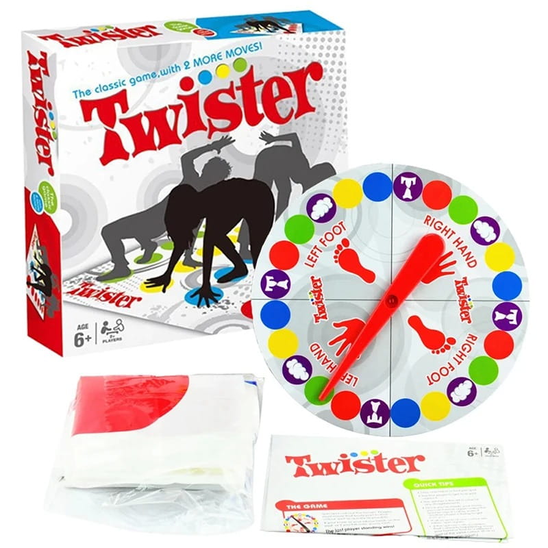 Rodzinna Gra Zręcznościowa Imprezowa TWISTER dla dzieci WYGIBASY